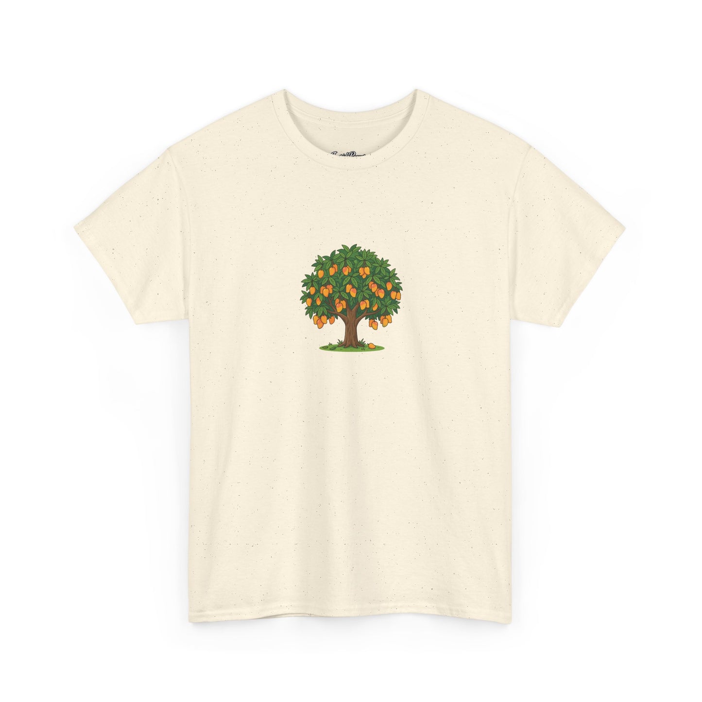 Mangoes Tree Graphic Tee — Minimal Fruit Tree T-Shirt