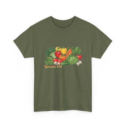 Vegetable Garden Tee — Fresh Veggies Illustration with "Genesis 1:29"