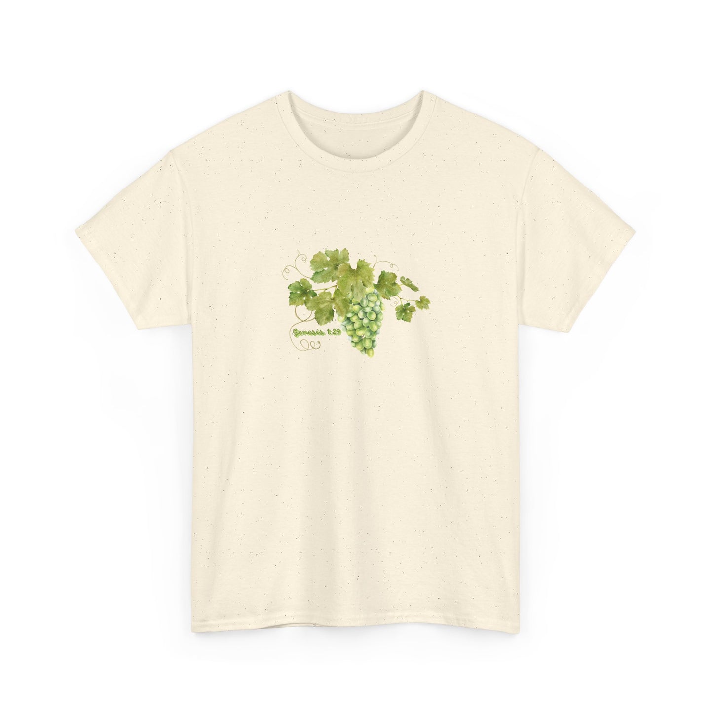 Grapevine Watercolor Tee — Green T-Shirt