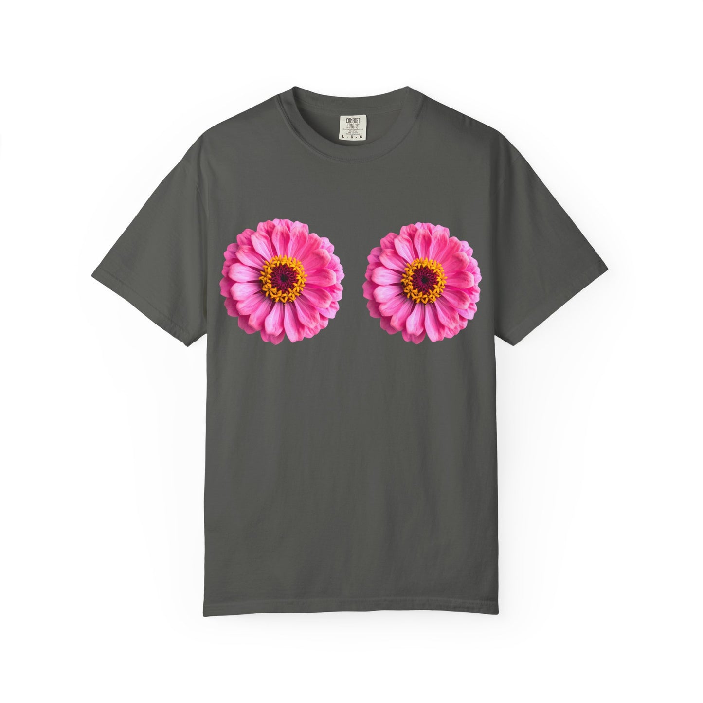 Pink Daisy Double Floral Tee