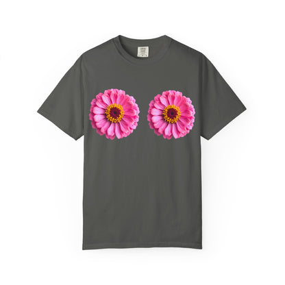 Pink Daisy Double Floral Tee