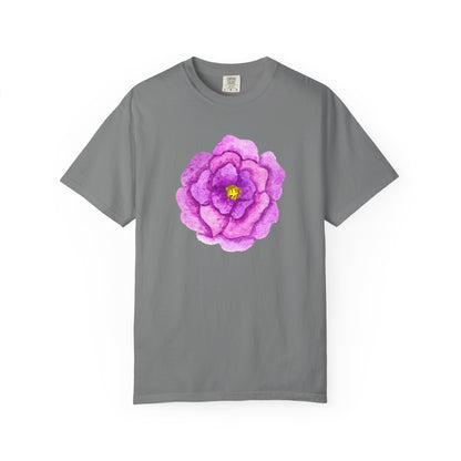 Floral Watercolor Chest Rose T-Shirt