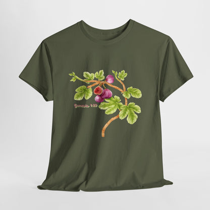 Floral Fig Branch Tee — Botanical Watercolor T‑Shirt Genesis !:29