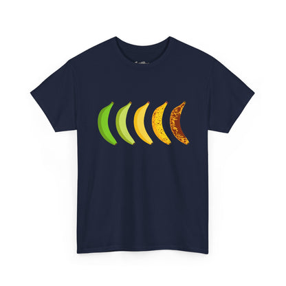 Banana Life Cycle Tee – Ripening Stages Graphic T-Shirt