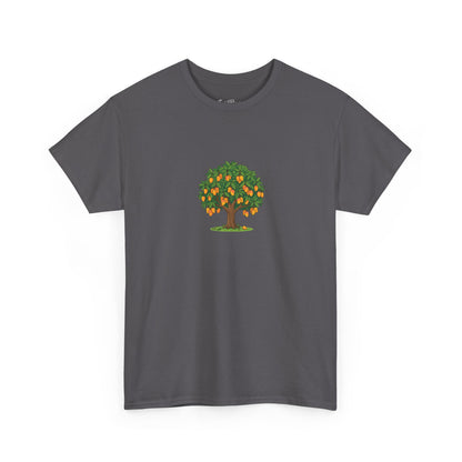 Mangoes Tree Graphic Tee — Minimal Fruit Tree T-Shirt