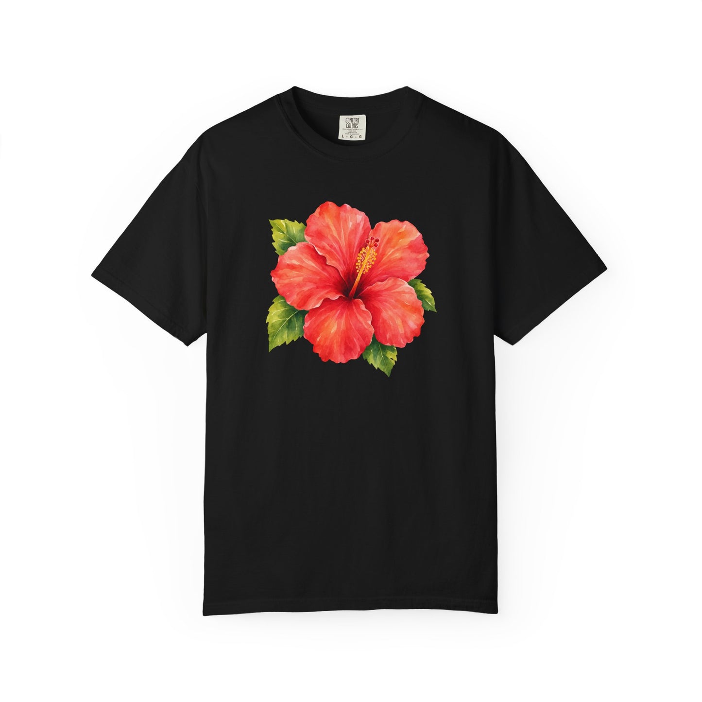 Hibiscus Bloom T-Shirt — Tropical Floral Tee