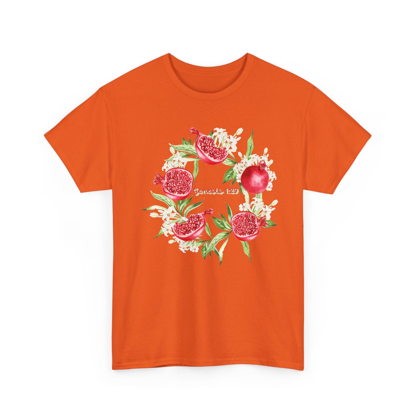 Pomegranate Watercolor Tee — Jeremiah 29:11 Inspirational Bible Verse Shirt