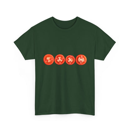 Tropical Sunset Coin Graphic Tee