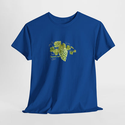 Grapevine Watercolor Tee — Green T-Shirt