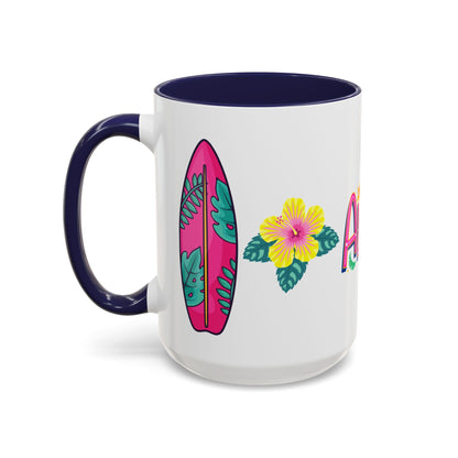 Aloha Tropical Coffee Mug — Accent 11/15oz