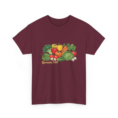 Vegetable Garden Tee — Fresh Veggies Illustration with "Genesis 1:29"