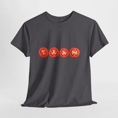 Tropical Sunset Coin Graphic Tee