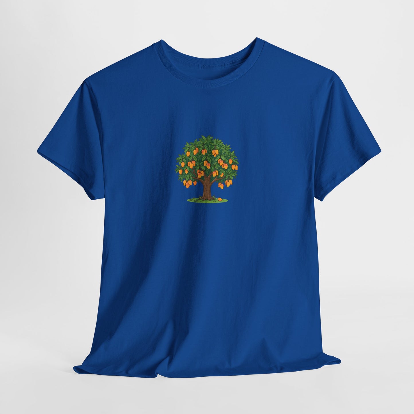 Mangoes Tree Graphic Tee — Minimal Fruit Tree T-Shirt