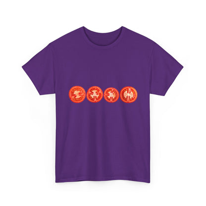 Tropical Sunset Coin Graphic Tee