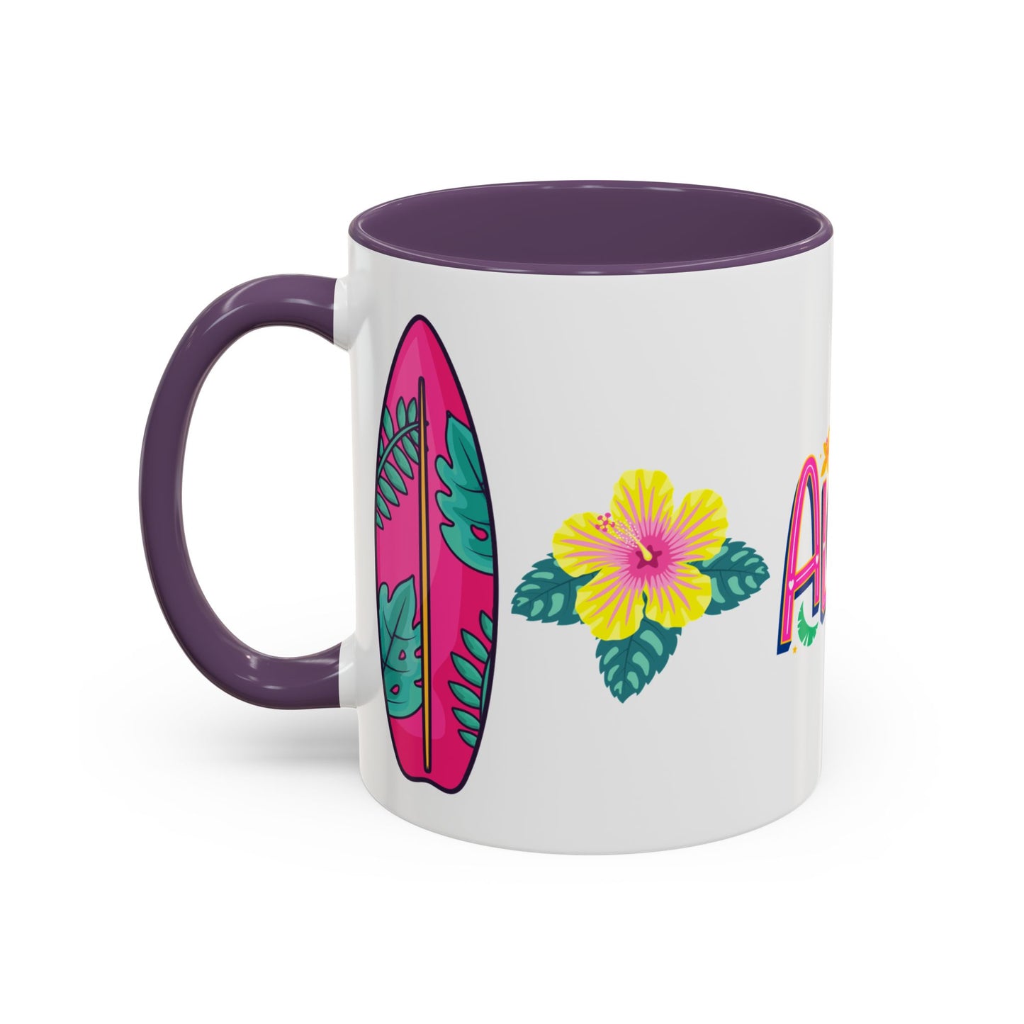 Aloha Tropical Coffee Mug — Accent 11/15oz
