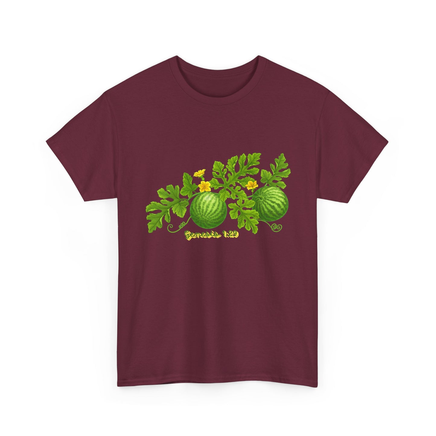 Watermelon T-Shirt — Genesis 1:29 Garden Illustration Tee
