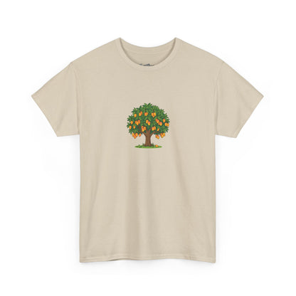 Mangoes Tree Graphic Tee — Minimal Fruit Tree T-Shirt