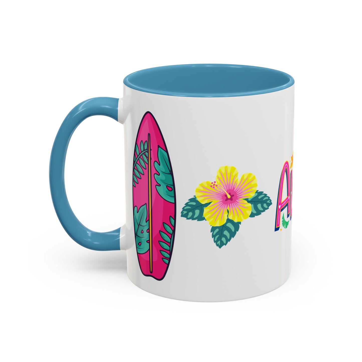 Aloha Tropical Coffee Mug — Accent 11/15oz