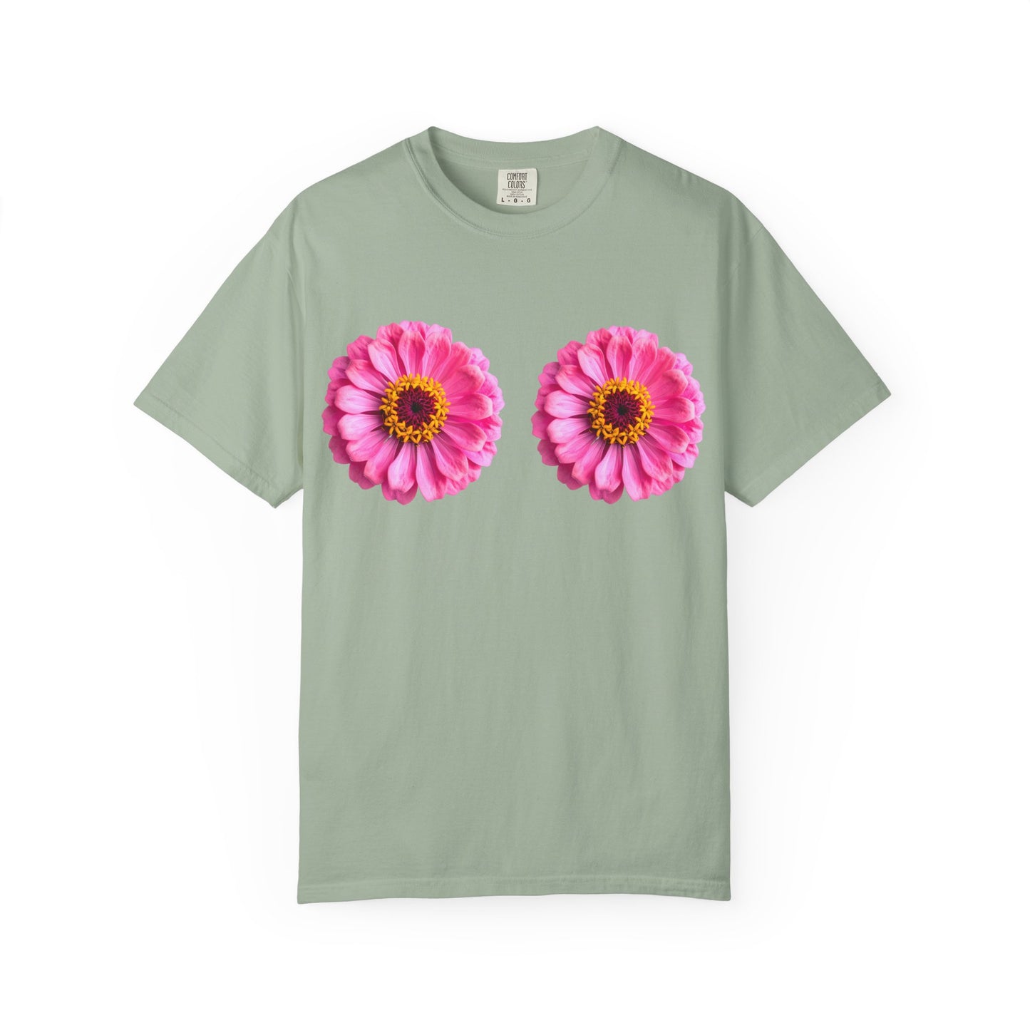 Pink Daisy Double Floral Tee