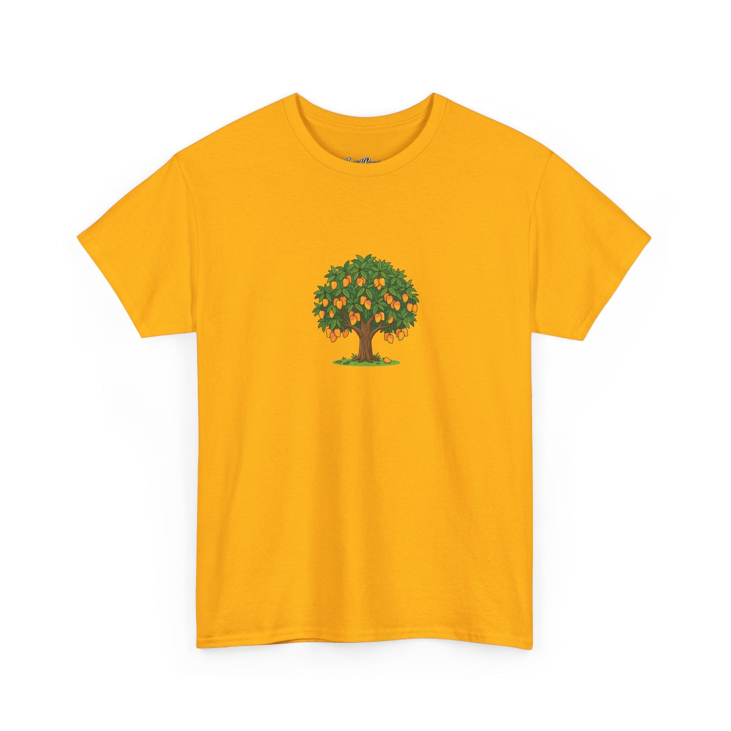 Mangoes Tree Graphic Tee — Minimal Fruit Tree T-Shirt