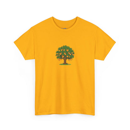 Mangoes Tree Graphic Tee — Minimal Fruit Tree T-Shirt