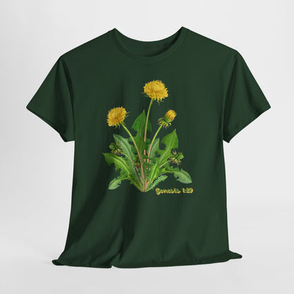 Dandelion Botanical Tee — Genesis 1:29 Floral Graphic T-Shirt
