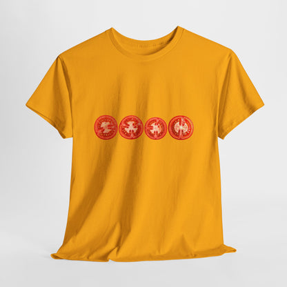 Tropical Sunset Coin Graphic Tee