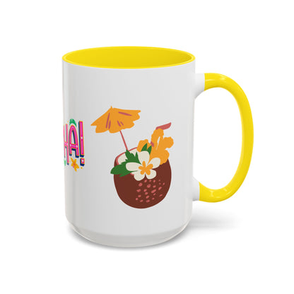 Aloha Tropical Coffee Mug — Accent 11/15oz