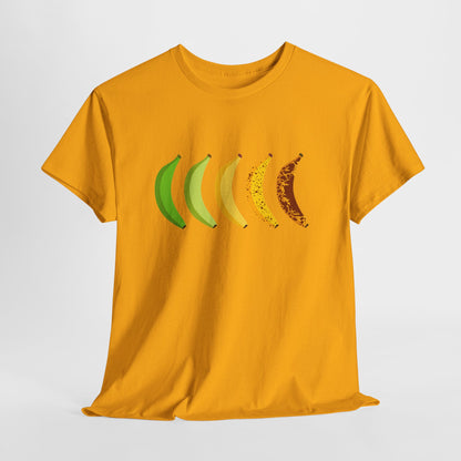 Banana Life Cycle Tee – Ripening Stages Graphic T-Shirt