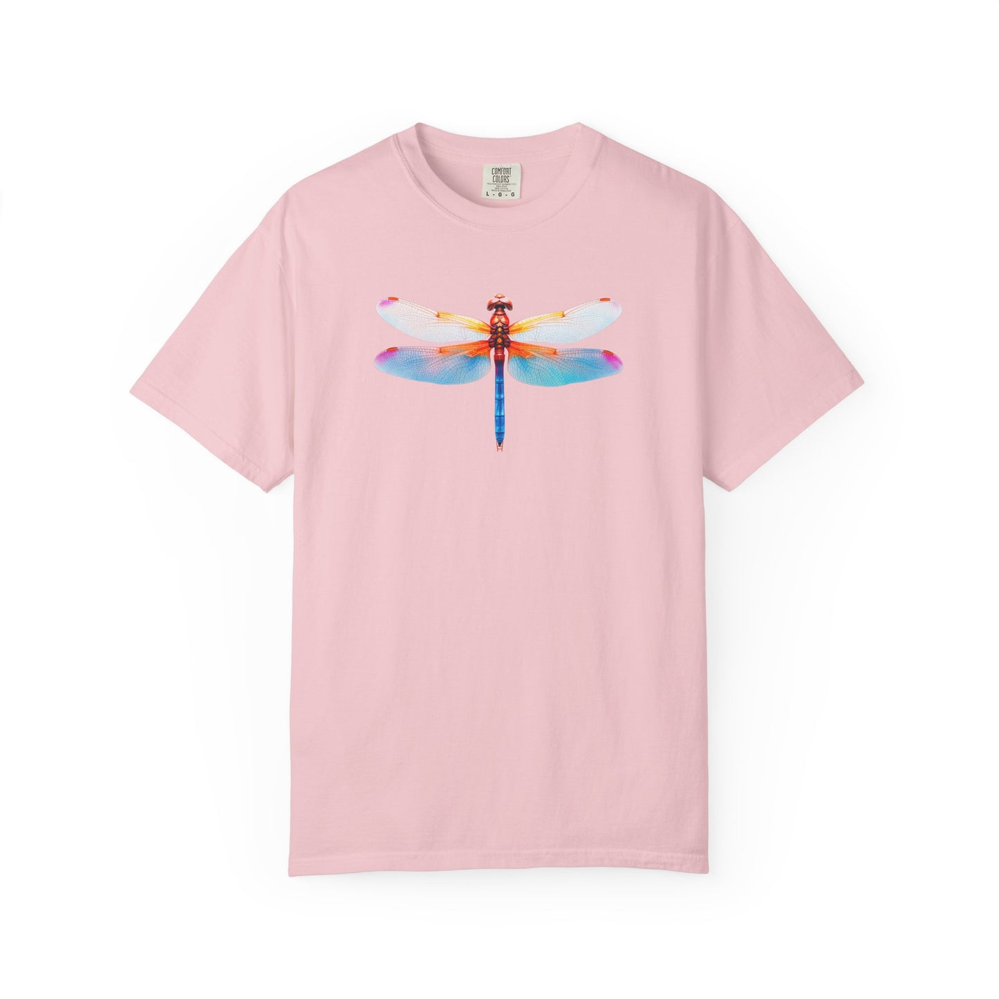 Dragonfly Watercolor T-Shirt — Colorful Nature Graphic Tee