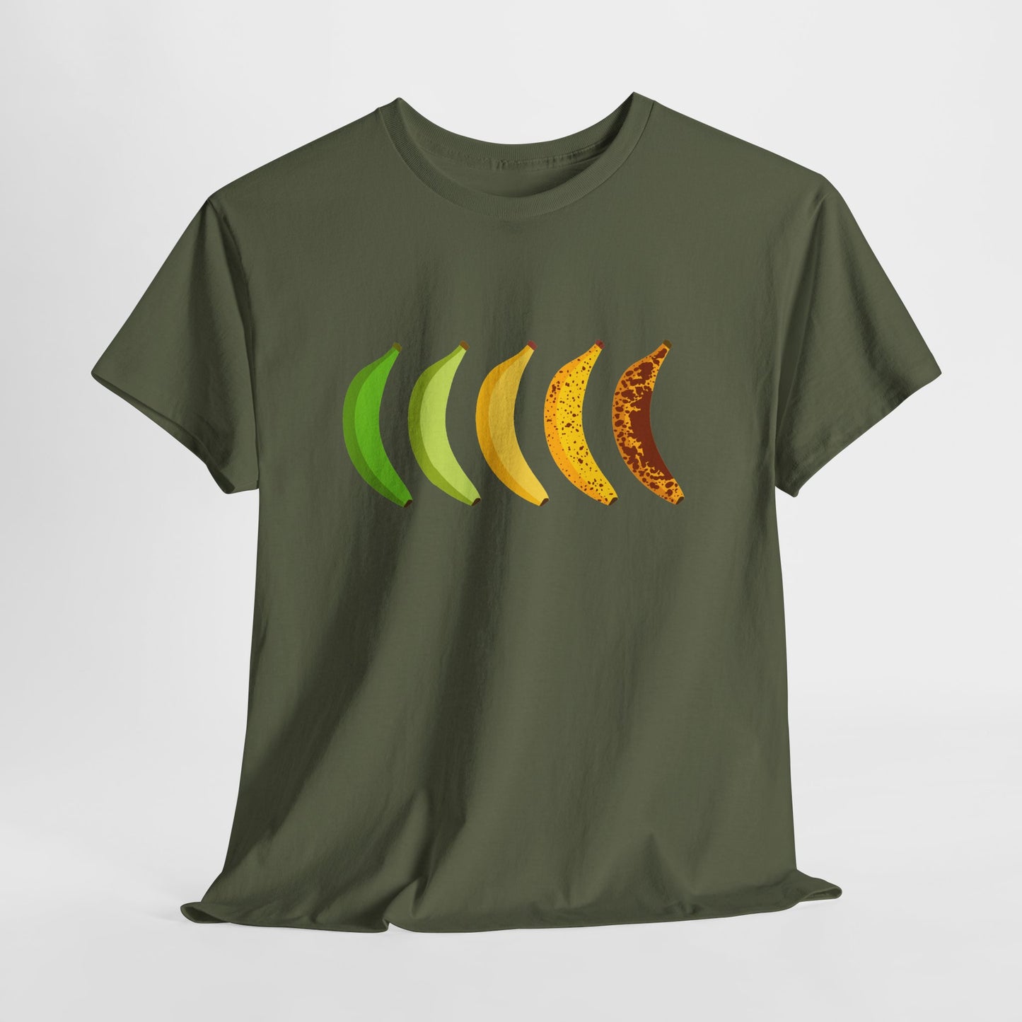 Banana Life Cycle Tee – Ripening Stages Graphic T-Shirt