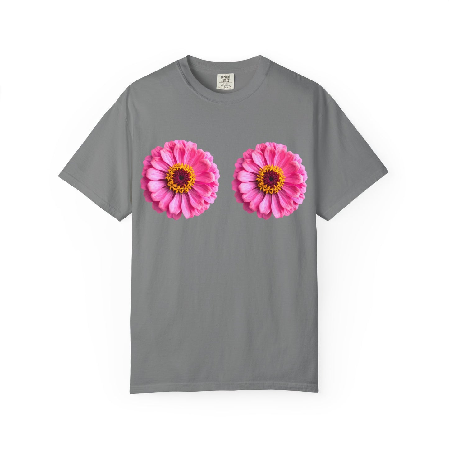 Pink Daisy Double Floral Tee