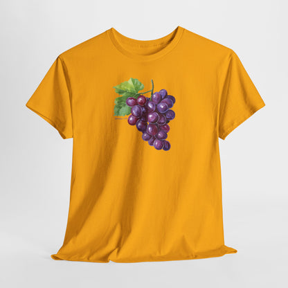 Grape Watercolor Tee — Green T-Shirt Genesis 1:29