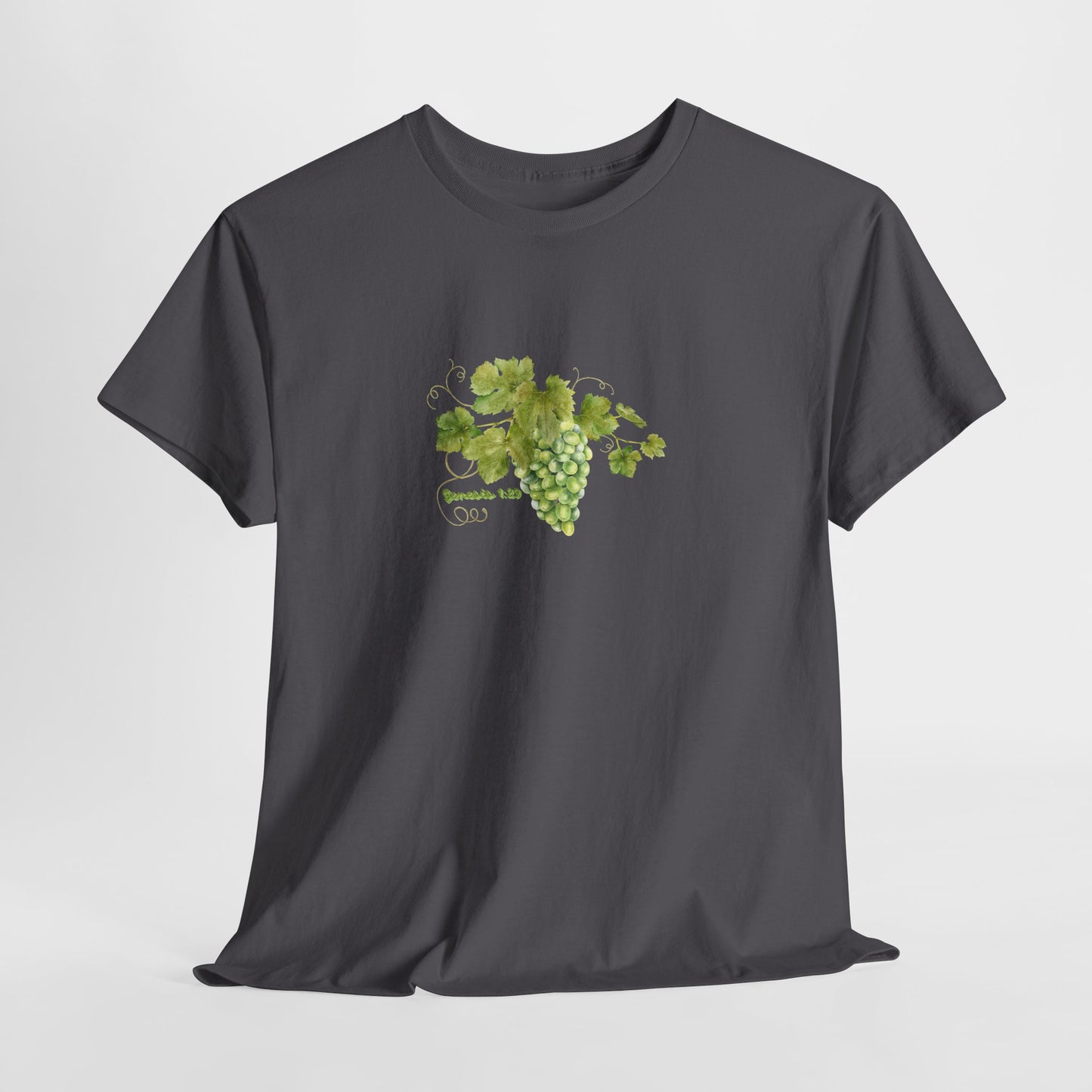 Grapevine Watercolor Tee — Green T-Shirt