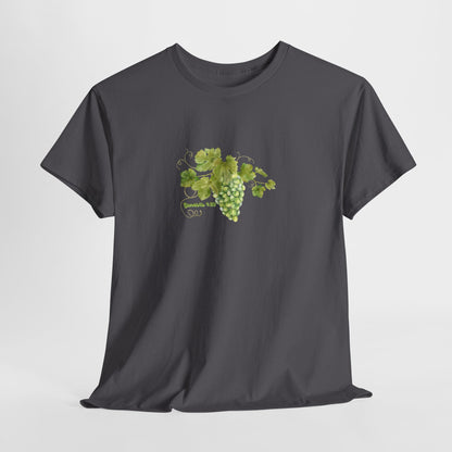 Grapevine Watercolor Tee — Green T-Shirt