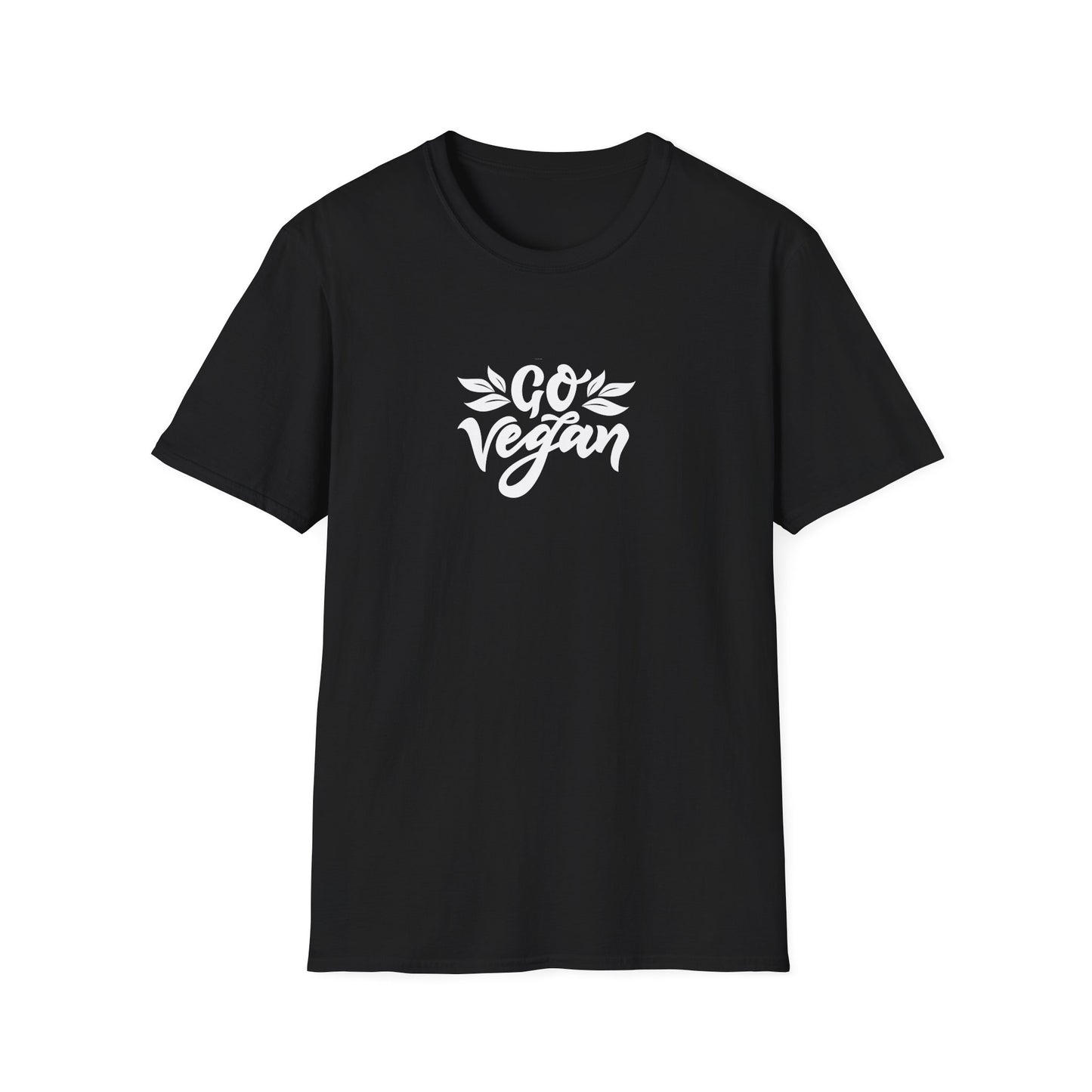 Go Vegan T-Shirt — Plant-Based Message Tee for Vegans & Animal Lovers