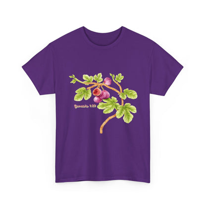 Floral Fig Branch Tee — Botanical Watercolor T‑Shirt Genesis !:29