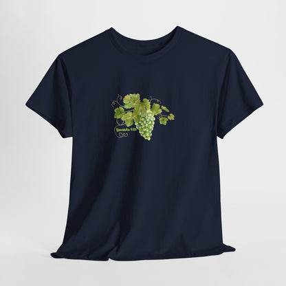 Grapevine Watercolor Tee — Green T-Shirt