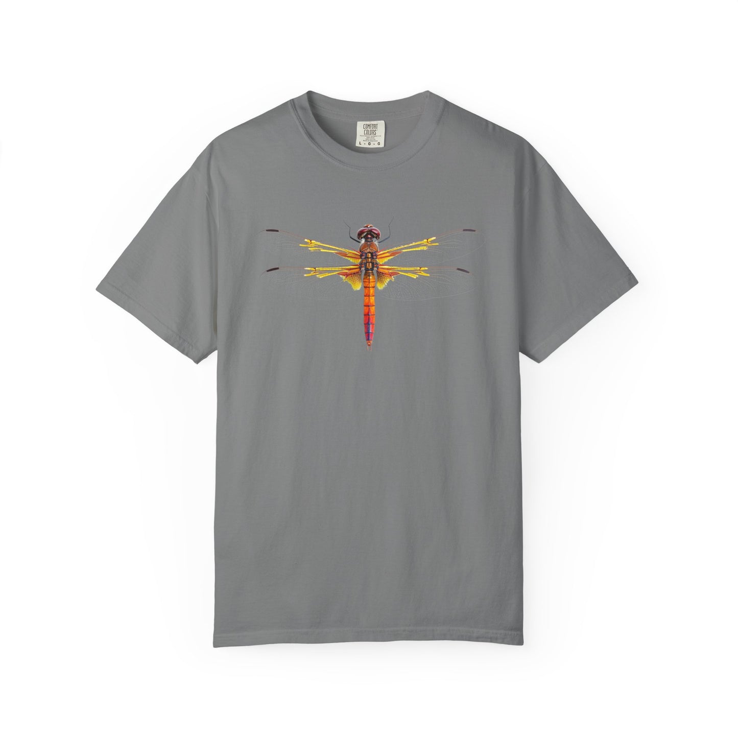 Dragonfly Art T-Shirt — Vibrant Watercolor Dragonfly Graphic Tee