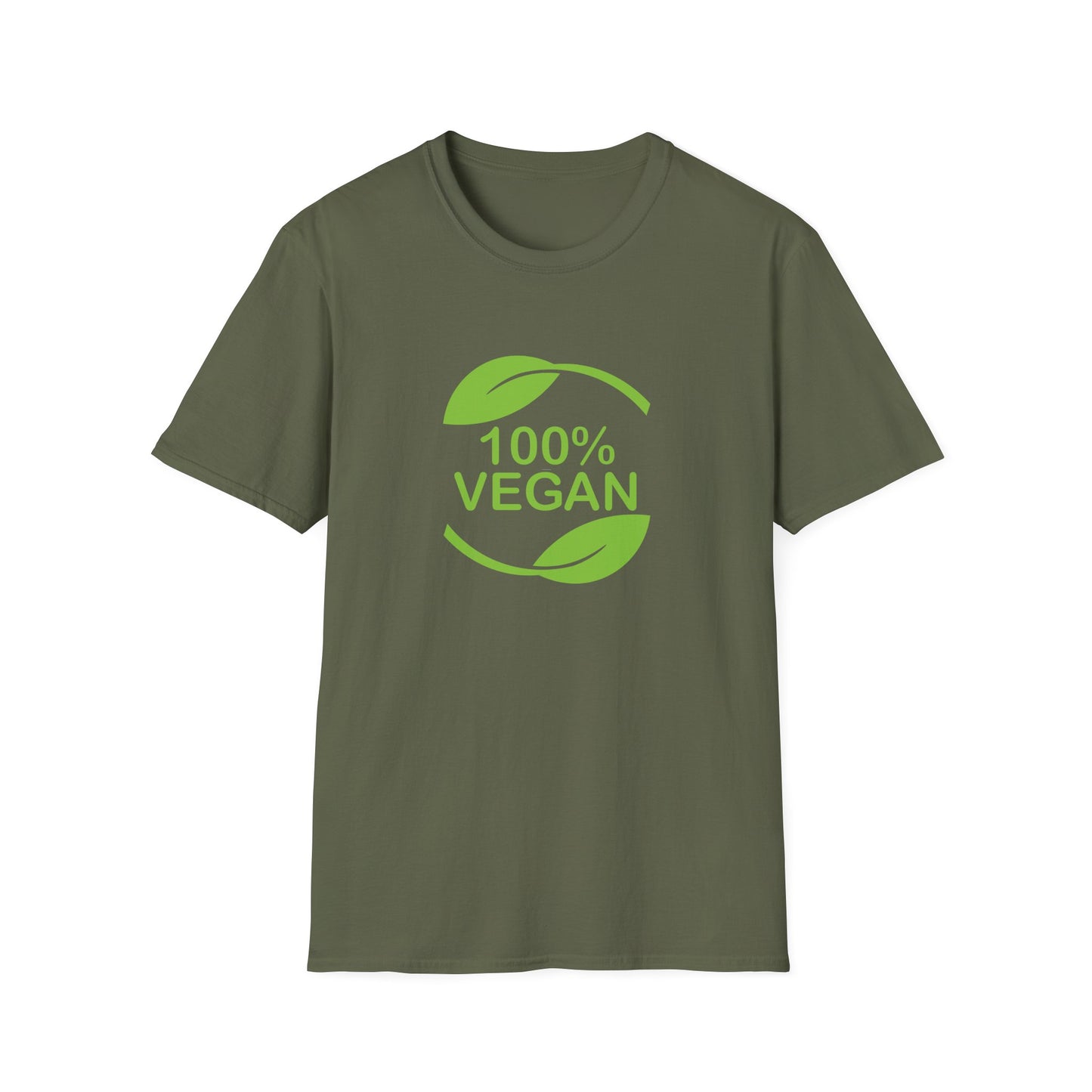100% Vegan T-Shirt — Eco-Friendly Plant-Based Pride Tee