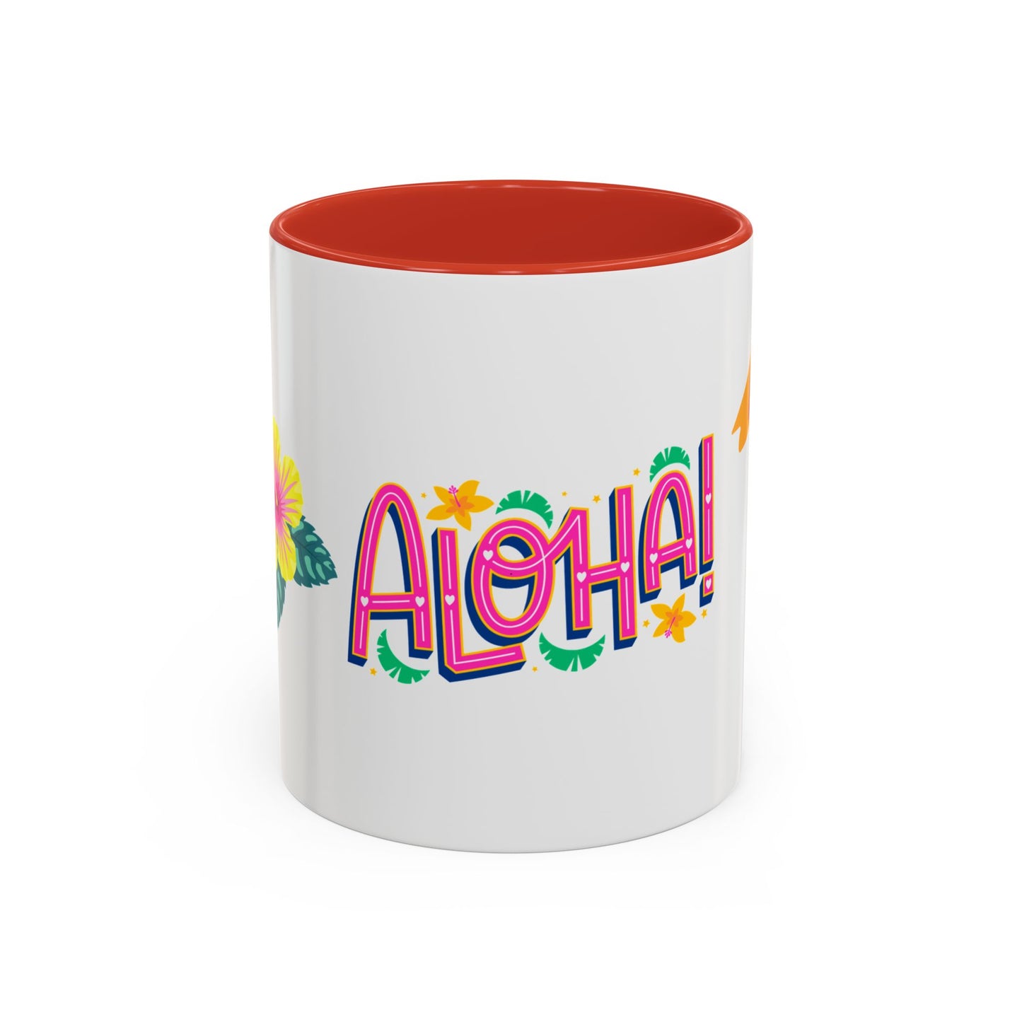 Aloha Tropical Coffee Mug — Accent 11/15oz