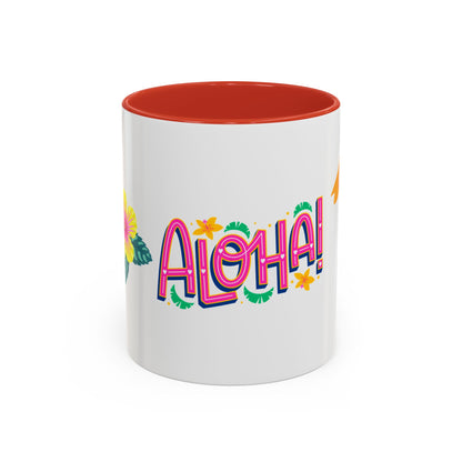 Aloha Tropical Coffee Mug — Accent 11/15oz