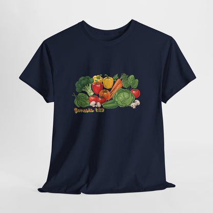 Vegetable Garden Tee — Fresh Veggies Illustration with "Genesis 1:29"