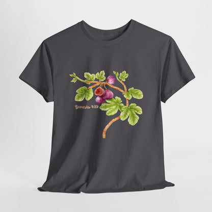 Floral Fig Branch Tee — Botanical Watercolor T‑Shirt Genesis !:29