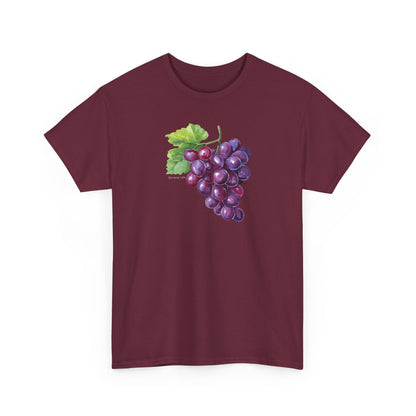 Grape Watercolor Tee — Green T-Shirt Genesis 1:29