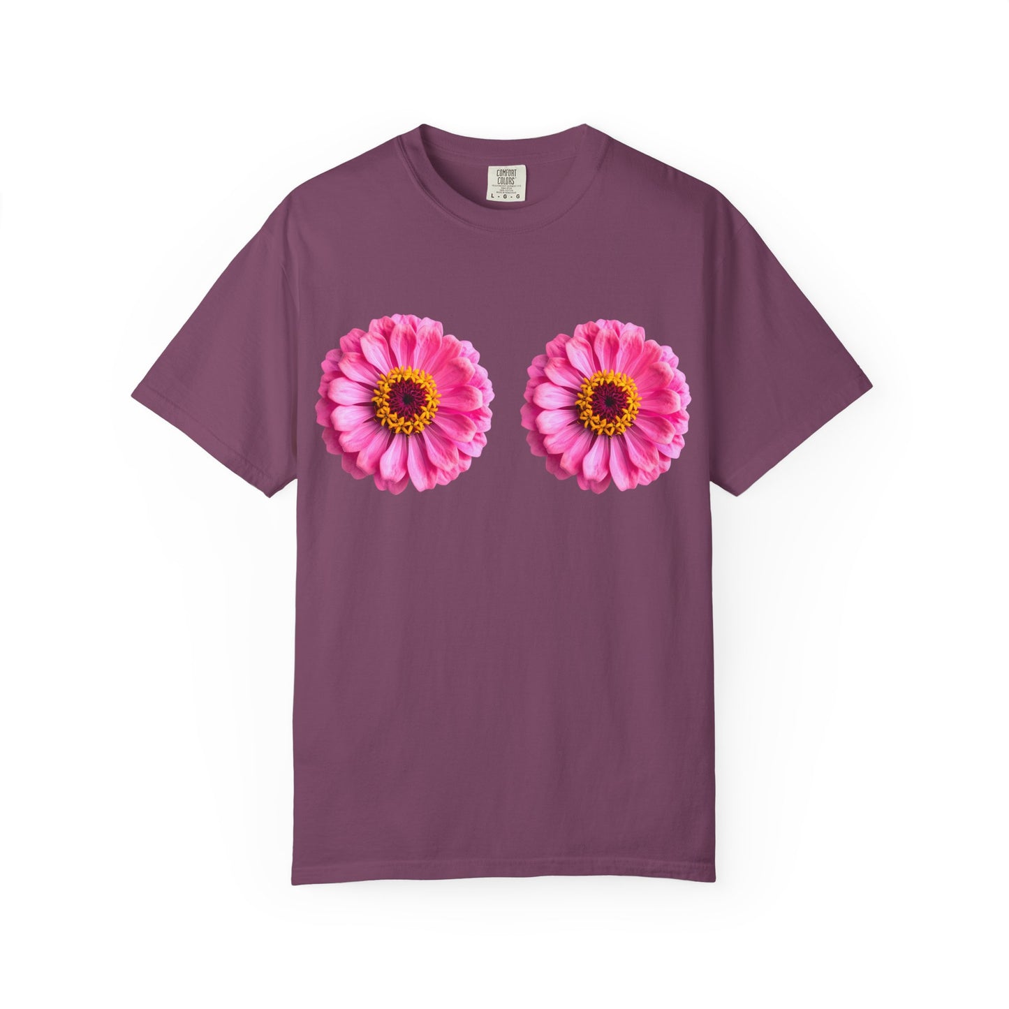 Pink Daisy Double Floral Tee