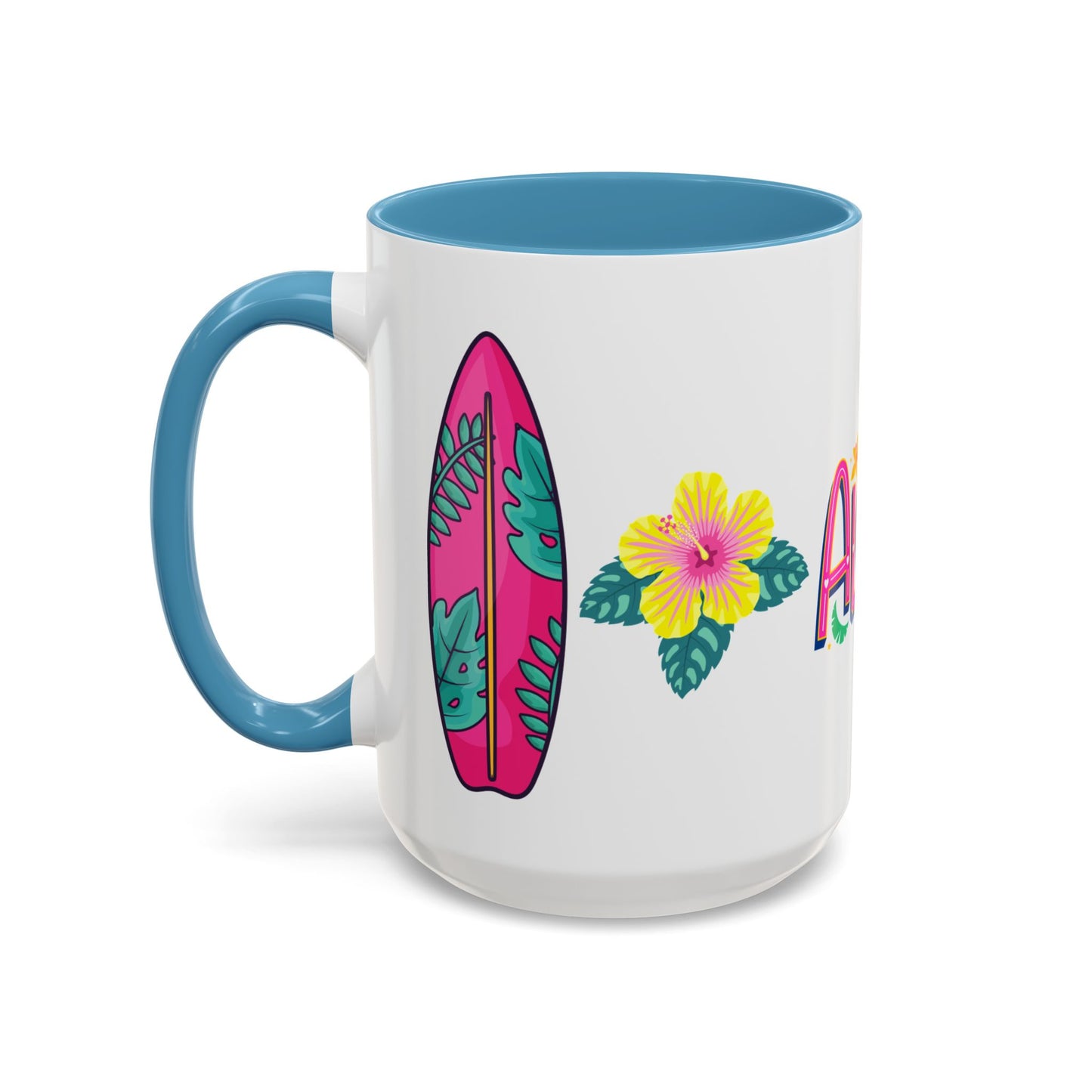 Aloha Tropical Coffee Mug — Accent 11/15oz