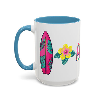 Aloha Tropical Coffee Mug — Accent 11/15oz