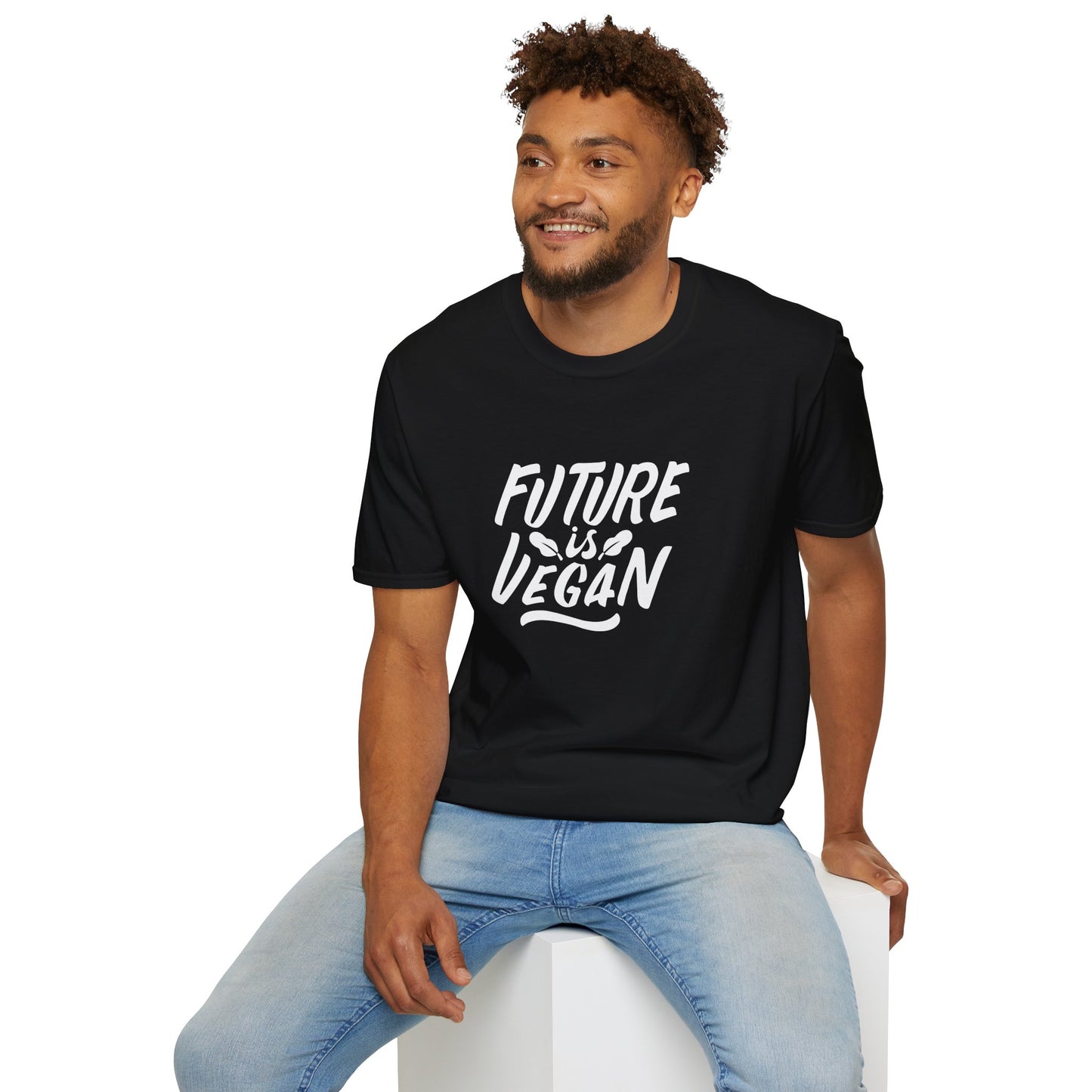 Future Is Vegan T-Shirt — Plant-Based Slogan Tee for Vegans & Allies