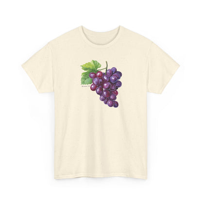 Grape Watercolor Tee — Green T-Shirt Genesis 1:29